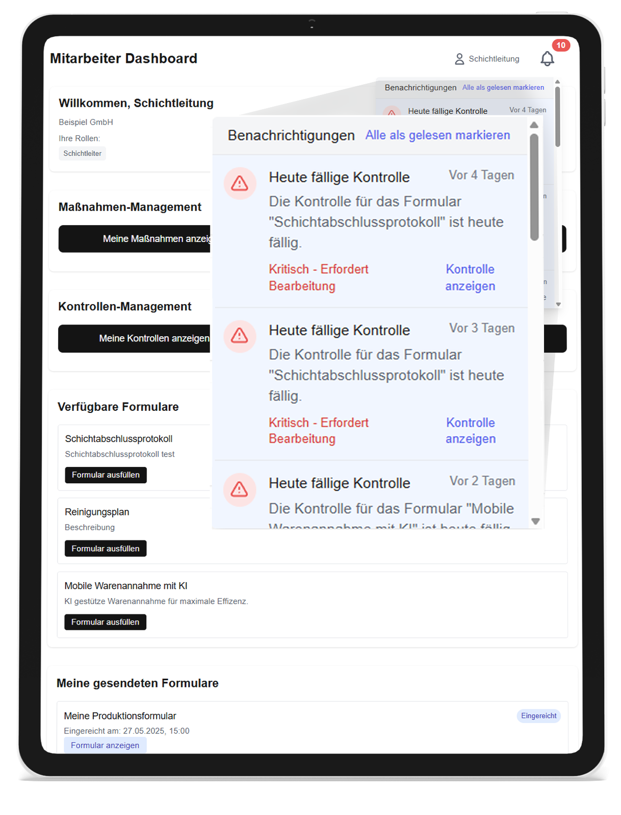 iPad-QM-Check-Test